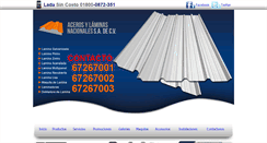 Desktop Screenshot of laminas.mx